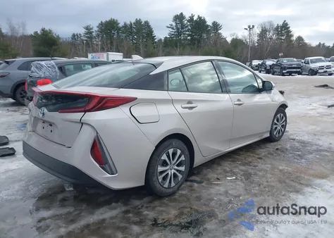 2020 Toyota Prius Prime Le from USA, damaged, VIN JTDKARFP4L3156155
